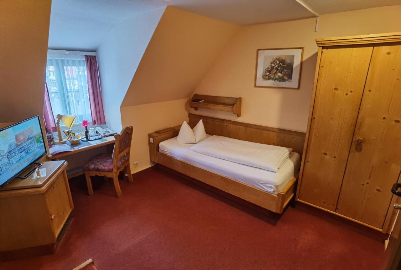 Hotel Zur Goldenen Sonne Quedlinburg Exteriér fotografie