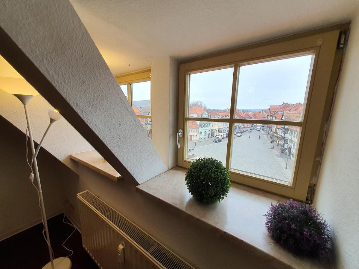 Hotel Zur Goldenen Sonne Quedlinburg Exteriér fotografie