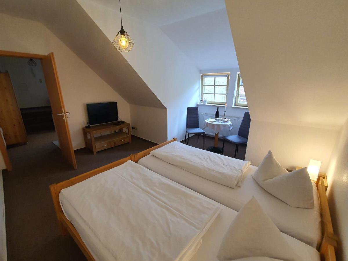 Hotel Zur Goldenen Sonne Quedlinburg Exteriér fotografie