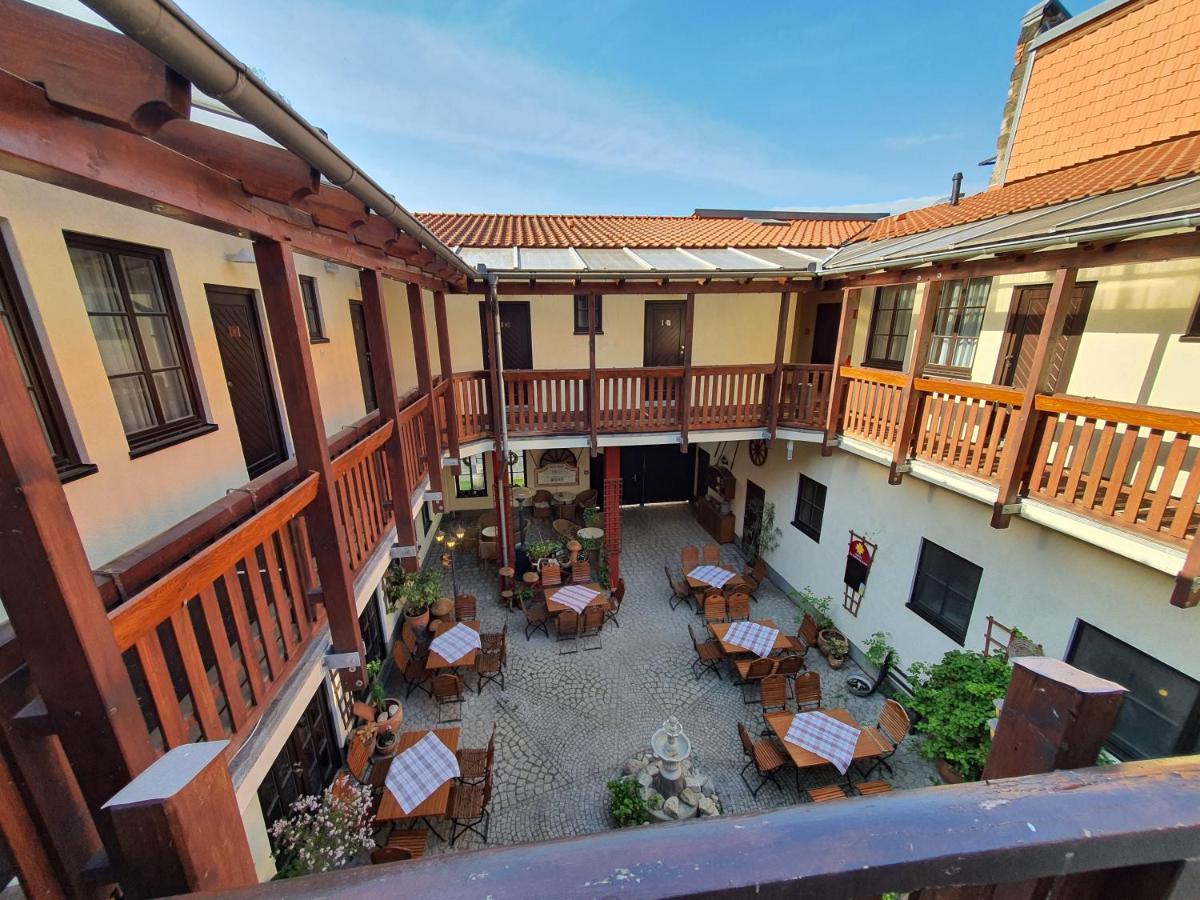 Hotel Zur Goldenen Sonne Quedlinburg Exteriér fotografie